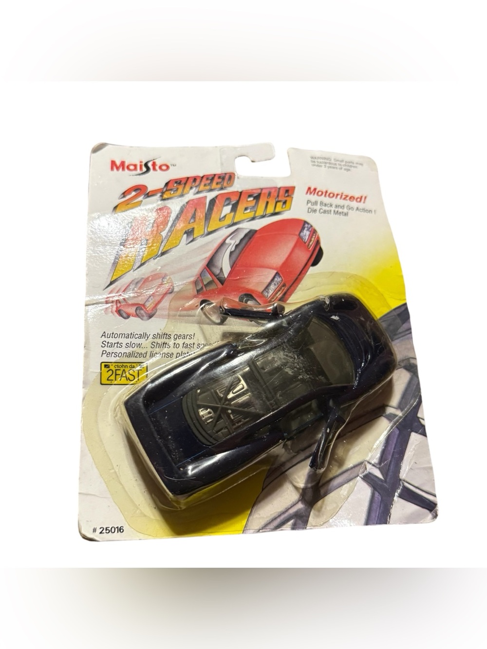 1993 Maisto 2 Speed Racer Motorized Diecast Jaguar XJ 220 Car Vintage